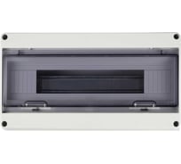 Распределительный бокс модульный навесной PDB/W 4018 Jazzway серый с прозрачной крышкой 18 модулей (ЩРН-ПГ-18) IP65 5072121