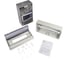 Щит распределительный бокс модульный навесной Jazzway PDB/W 4018 серый с прозрачной крышкой 18 модулей (ЩРН-ПГ-18) IP65, 5072121 35