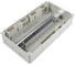 Щит распределительный бокс модульный навесной Jazzway PDB/W 4018 серый с прозрачной крышкой 18 модулей (ЩРН-ПГ-18) IP65, 5072121 24