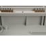Щит распределительный бокс модульный навесной Jazzway PDB/W 4018 серый с прозрачной крышкой 18 модулей (ЩРН-ПГ-18) IP65, 5072121 33