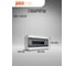 Щит распределительный бокс модульный навесной Jazzway PDB/W 4018 серый с прозрачной крышкой 18 модулей (ЩРН-ПГ-18) IP65, 5072121 5