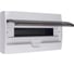 Щит распределительный бокс модульный навесной Jazzway PDB/W 1018 белый с прозрачной крышкой 18 модулей (ЩРН-П-18) IP41, 5071681 20