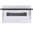 Щит распределительный бокс модульный навесной Jazzway PDB/W 1018 белый с прозрачной крышкой 18 модулей (ЩРН-П-18) IP41, 5071681 26