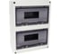 Распределительный бокс модульный навесной Jazzway PDB/W 4024 серый с прозрачной крышкой 24 модуля (ЩРН-ПГ-24) IP65 5072145 17