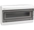 Распределительный бокс модульный навесной Jazzway PDB/W 3018 серый с прозрачной крышкой 18 модулей (ЩРН-ПГ-18) IP65 5072022 17
