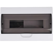 Распределительный бокс модульный навесной Jazzway PDB/W 1015 белый с прозрачной крышкой 15 модулей (ЩРН-П-15) IP41 5071711