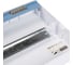 Распределительный бокс модульный навесной Jazzway PDB/W 1015 белый с прозрачной крышкой 15 модулей (ЩРН-П-15) IP41 5071711 28