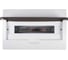 Распределительный бокс модульный встраиваемый Jazzway PDB/R 1018 белый с прозрачной крышкой 18 модулей (ЩРВ-П-18) IP41 5071766 20