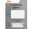 Распределительный бокс модульный встраиваемый Jazzway PDB/R 1018 белый с прозрачной крышкой 18 модулей (ЩРВ-П-18) IP41 5071766 9