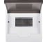 Распределительный бокс модульный навесной Jazzway PDB/W 1008 белый с прозрачной крышкой 8 модулей (ЩРН-П-8) IP41 5071667 20