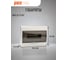 Распределительный бокс модульный навесной PDB/W 1012 Jazzway белый с прозрачной крышкой 12 модулей (ЩРН-П-12) IP41 5071674 4