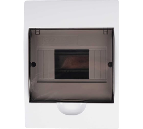Распределительный бокс модульный навесной Jazzway PDB/W 1006 белый с прозрачной крышкой 6 модулей (Щ 5071650