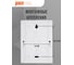 Распределительный бокс модульный навесной Jazzway PDB/W 1006 белый с прозрачной крышкой 6 модулей (ЩРН-П-6) IP41 5071650 9