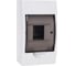 Распределительный бокс модульный навесной Jazzway PDB/W 1004 белый с прозрачной крышкой 4 модуля (ЩРН-П-4) IP41 5071643 13