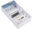 Распределительный бокс модульный навесной Jazzway PDB/W 1004 белый с прозрачной крышкой 4 модуля (ЩРН-П-4) IP41 5071643 20