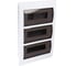 Распределительный бокс модульный встраиваемый Jazzway PDB/R 1036 белый с прозрачной крышкой 36 модулей (ЩРВ-П-36) IP41 5071780 18
