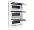 Распределительный бокс модульный встраиваемый Jazzway PDB/R 1036 белый с прозрачной крышкой 36 модулей (ЩРВ-П-36) IP41 5071780 19