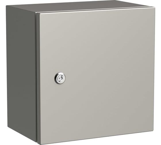 Корпус металлический IEK TITAN 5 навесной ЩМП-30.30.20 (AISI 316) УХЛ1 IP66 TI5-12-N-030-030-020-66