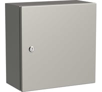 Корпус металлический IEK TITAN 5 навесной ЩМП-40.40.20 (AISI 316) УХЛ1 IP66 TI5-12-N-040-040-020-66