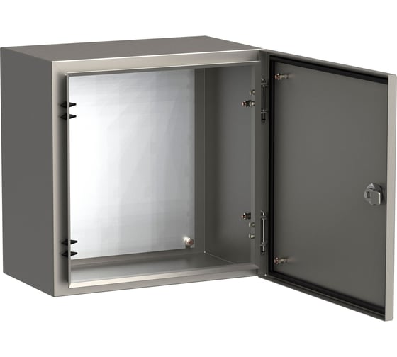 Корпус металлический IEK TITAN 5 навесной ЩМП-40.40.25 (AISI 316) УХЛ1 IP66 TI5-12-N-040-040-025-66