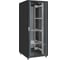 Шкаф телекоммуникационный ExeGate 19 напольный 42U EC-FS-42U.800.1000.G.V.BLACK 19”, 42U, 800x1000x2054мм ШхГхВ, передняя дверь закаленное стекло 300282 1