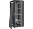 Шкаф телекоммуникационный ExeGate 19 напольный 42U EC-FS-42U.800.1000.G.V.BLACK 19”, 42U, 800x1000x2054мм ШхГхВ, передняя дверь закаленное стекло 300282 2