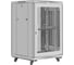 Шкаф телекоммуникационный ExeGate 19 напольный 18U EC-FS-18U.600.600.G.GREY 19”, 18U, 600x600x987мм ШхГхВ, передняя дверь закаленное стекло 300401 4