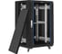 Шкаф телекоммуникационный ExeGate 19 напольный 18U EC-FS-18U.600.800.G.BLACK 19”, 18U, 600x800x987мм ШхГхВ, передняя дверь закаленное стекло 300402 3