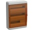Корпус пластиковый IEK TEKFOR КМПн-54 IP65 оранжевая прозрачная дверь TF5-KP72-N-54-65-K03-K09 1