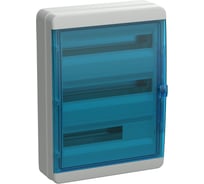 Корпус пластиковый IEK TEKFOR КМПн-54 IP65 синяя прозрачная дверь TF5-KP72-N-54-65-K03-K07