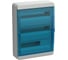 Корпус пластиковый IEK TEKFOR КМПн-54 IP65 синяя прозрачная дверь TF5-KP72-N-54-65-K03-K07 1