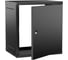 Шкаф настенный GENERICA 12U 600х450мм металлическая дверь черный LWE5-12U64-MF-G 1