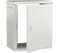 Шкаф настенный GENERICA 19 12U 550х350мм металлическая дверь серый LWE3-12U53-MF-G