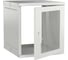 Шкаф настенный GENERICA 19 12U 600х650мм перфорированная дверь серый LWE3-12U67-PF-G 1