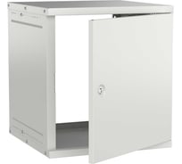 Шкаф настенный GENERICA 19 12U 600х600мм металлическая дверь серый LWE3-12U66-MF-G