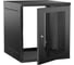Шкаф настенный GENERICA 19 12U 600х650мм перфорированная дверь черный LWE5-12U67-PF-G 1