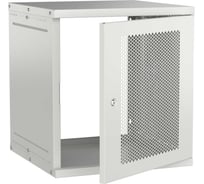 Шкаф настенный GENERICA 19 12U 600х600мм перфорированная дверь серый LWE3-12U66-PF-G