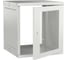 Шкаф настенный GENERICA 19 12U 600х600мм перфорированная дверь серый LWE3-12U66-PF-G 1