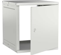 Шкаф настенный GENERICA 19 12U 600х650мм металлическая дверь серый LWE3-12U67-MF-G