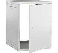 Шкаф настенный GENERICA 19 15U 600х650мм металлическая дверь серый LWE3-15U67-MF-G