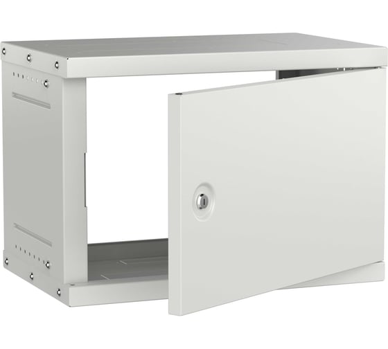 Шкаф настенный GENERICA 19 6U 550х350мм металлическая дверь серый LWE3-06U53-MF-G