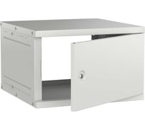 Шкаф настенный GENERICA 19 6U 600х600мм металлическая дверь серый LWE3-06U66-MF-G