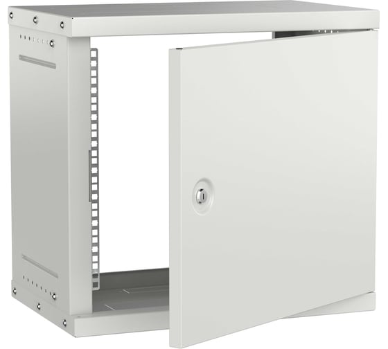 Шкаф настенный GENERICA 19 9U 550х350мм металлическая дверь серый LWE3-09U53-MF-G