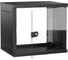 Шкаф настенный GENERICA 19 9U 600х450мм стеклянная дверь черный LWE5-09U64-GF-G 1