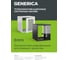 Шкаф настенный GENERICA 19 6U 600х650мм металлическая дверь серый LWE3-06U67-MF-G 2