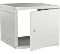 Шкаф настенный GENERICA 19 9U 600х650мм металлическая дверь серый LWE3-09U67-MF-G