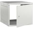 Шкаф настенный GENERICA 19 9U 600х650мм металлическая дверь серый LWE3-09U67-MF-G 1