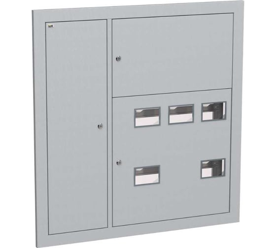 Корпус металлический IEK ЩЭ-5-Э 36 IP31 (слаботочный отсек слева) LIGHT IND-MKM43-05-31-E-L
