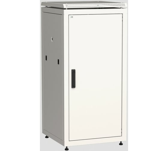 Сетевой шкаф ITK 19 LINEA N 18U 600x800 мм металлическая передняя дверь серый LN35-18U68-M