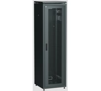 Сетевой шкаф ITK 19 LINEA N 47U 600x800 мм перфорированная передняя дверь черный LN05-47U68-P